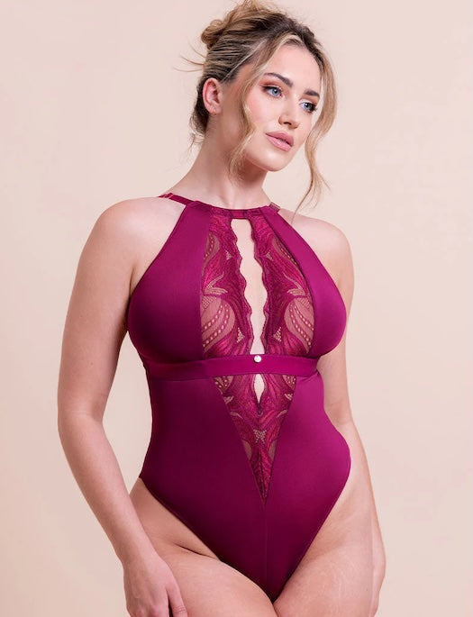 Scantilly Indulgence Stretch Lace Bodysuit