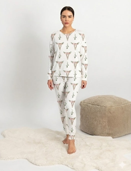 Aspen Dream Cozy Long PJ Set