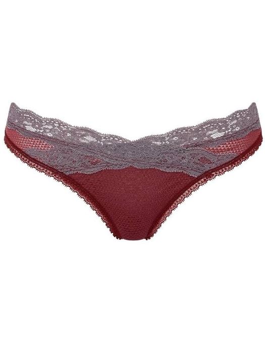 Passionata Brooklyn Thong PANTY - THONG - FASHION PASSIONATA FIG/CHESTNUT XL