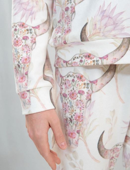 Aspen Dream Cozy Printed Long Sleeve Top and Pants Pajama Set SLEEPWEAR - PAJAMAS - PAJAMAS 2 ($101-$200) Aspen Dream