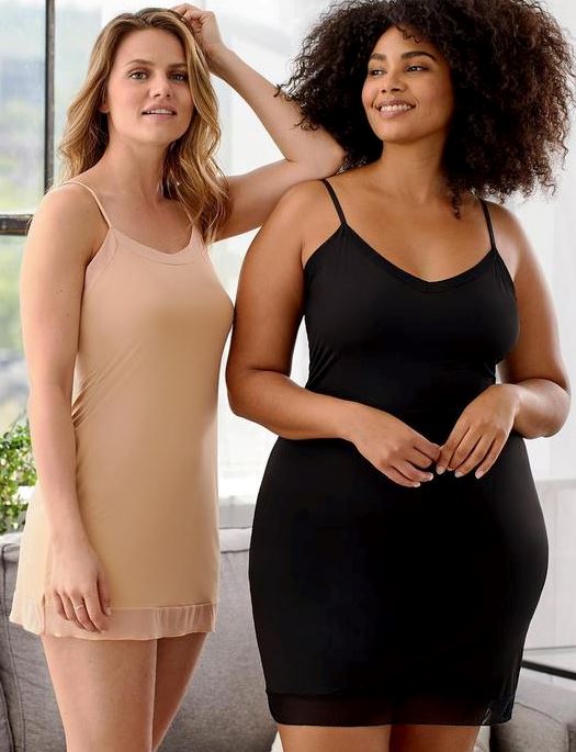 Montelle Intimates V Neck Full Length Slip DAYWEAR - SLIP Montelle Intimates 