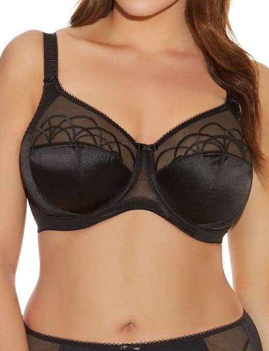 Elomi Cate Full Cup Bra, BLACK BRA - BASIC - CLASSIC ELOMI 42G 