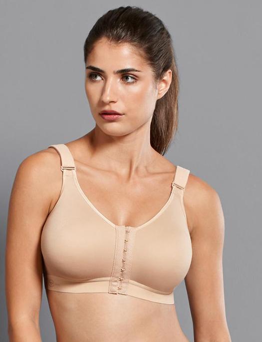 Anita Front Closure Sports Bra BRA - BASIC - SPORTS ANITA DESERT 40E