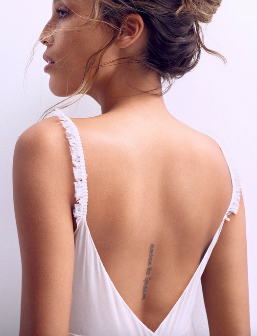 Taryn Winters Claire Short Chiffon Chemise