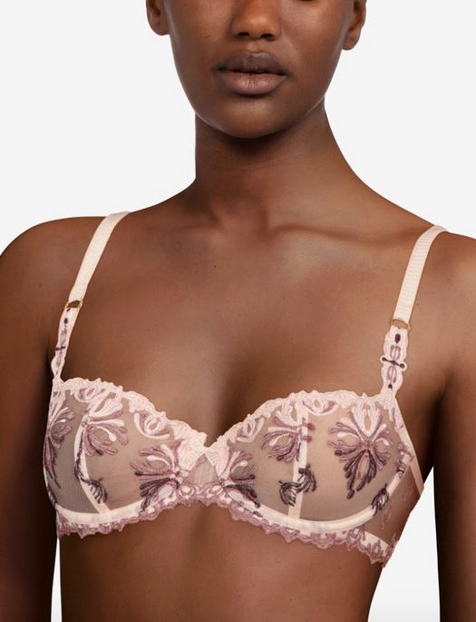 Chantelle Champs Elysées Lace Unlined Demi Bra BRA - FASHION - FASHION BRA 2 $101-$130 CHANTELLE
