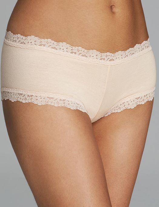 Hanky Panky Cotton With A Conscience Boyshort PANTY - BOYSHORT - ODD Hanky Panky CHAI XS