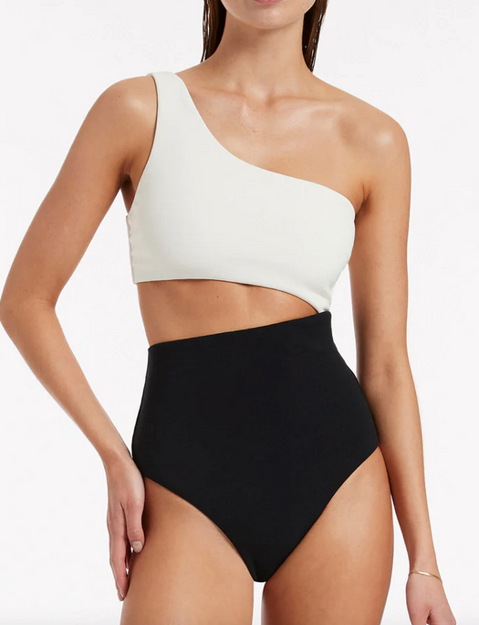Jet Swim Versa Rib One Shoulder One Piece