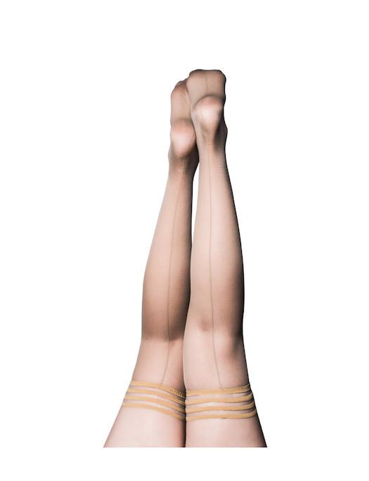 Kix'ies Vanessa Back Seam Sheer Thigh High ACCESSORIES - HOSIERY Kix'ies