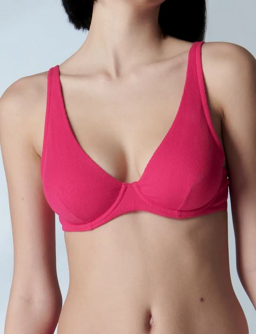 Simone by Simone Perele Eugenie Plunge Underwire Bra BRA - FASHION - FASHION BRA 1 -$110 SIMONE PERELE FUSCHIA 36F
