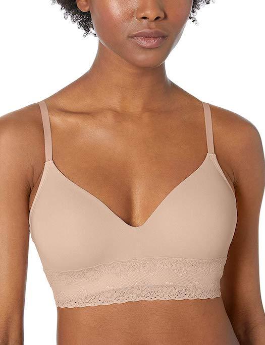 Natori Bliss Perfection Contour Soft Cup Bra BRA - BASIC - SOFTCUP NATORI BRA CAFE 32C 