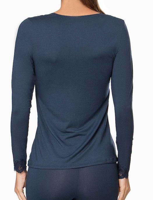 Antigel Simply Perfect Long Sleeve V Neck Shirt SLEEPWEAR - TOP Lise Charmel