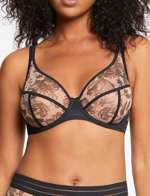 Maison Lejaby Nufit Garden Three Part Underwire Bra