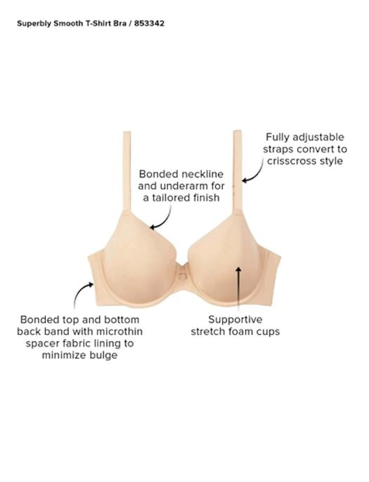 Wacoal Superbly Smooth Contour Bra BRA - BASIC - T-SHIRT WACOAL