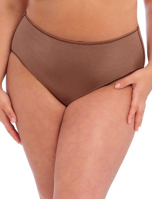 Elomi Smooth Full Brief PANTY - BRIEF - ODD ELOMI CLOVE 3X/4X