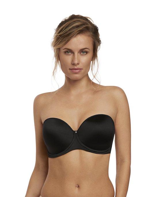 Fantasie Aura Strapless Bra BRA - BASIC - STRAPLESS FANTASIE BLACK 30E