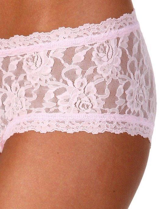 Hanky Panky Signature Lace Boyshort PANTY - BOYSHORT - ODD Hanky Panky BLISS PINK MD