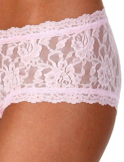 Hanky Panky Signature Lace Boyshort PANTY - BOYSHORT - ODD Hanky Panky BLISS PINK MD 