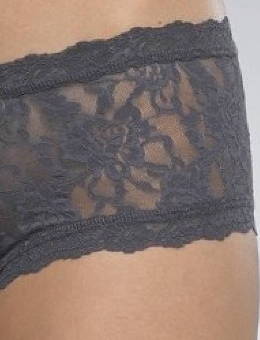 Hanky Panky Signature Lace Boyshort PANTY - BOYSHORT - ODD Hanky Panky GRANITE SM 