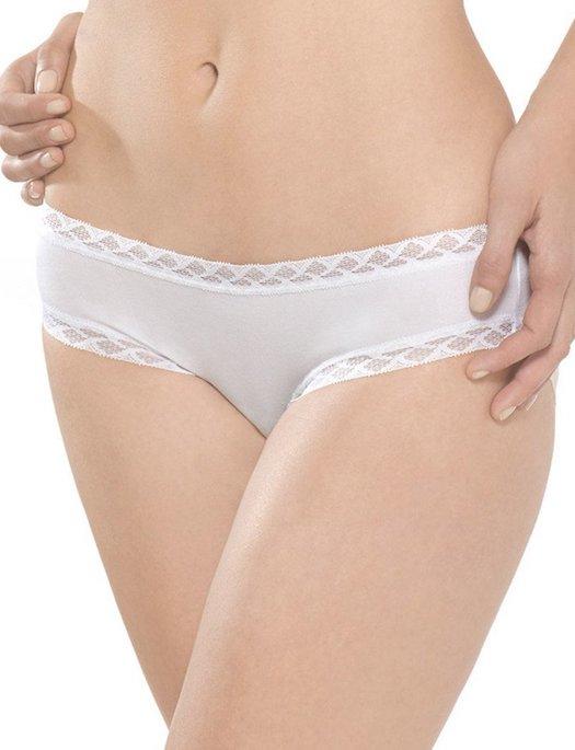 Natori Bliss Girl Brief PANTY - BRIEF - ODD NATORI BRA WHITE MD