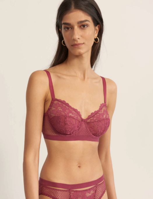 Else Petunia Underwire Full Cup Bra BRA - FASHION - FASHION BRA 1 -$100 ELSE ORCHID 30D