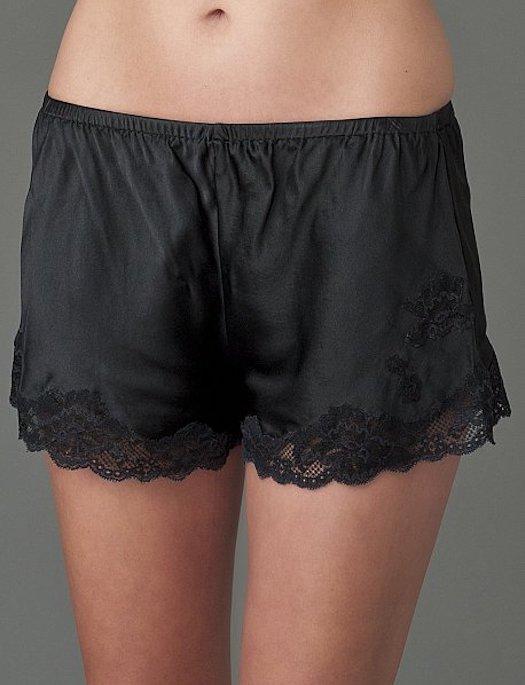 Julianna Rae Indulgence Silk Tap Pant SLEEPWEAR - SHORTS JULIANNA RAE INK 2X