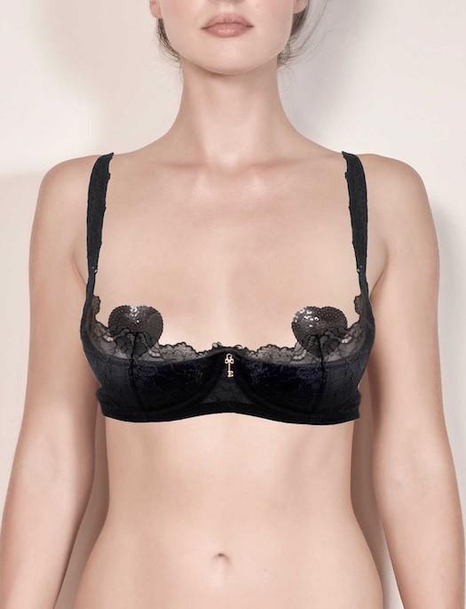 Escora Lauren Shelf Bra BRA - BASIC - CLASSIC ESCORA BLACK 38E