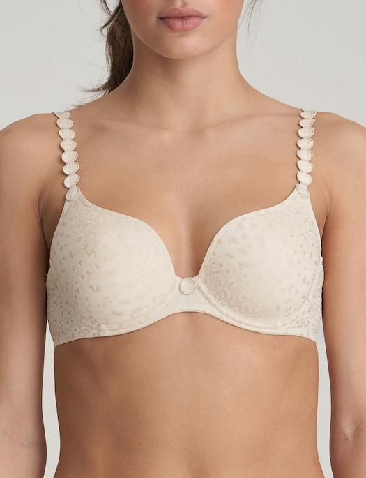 Marie Jo L'Aventure Tom Padded Heart Shape T-Shirt Bra BRA - FASHION - FASHION BASIC MARIE JO PEARLED IVORY 32A