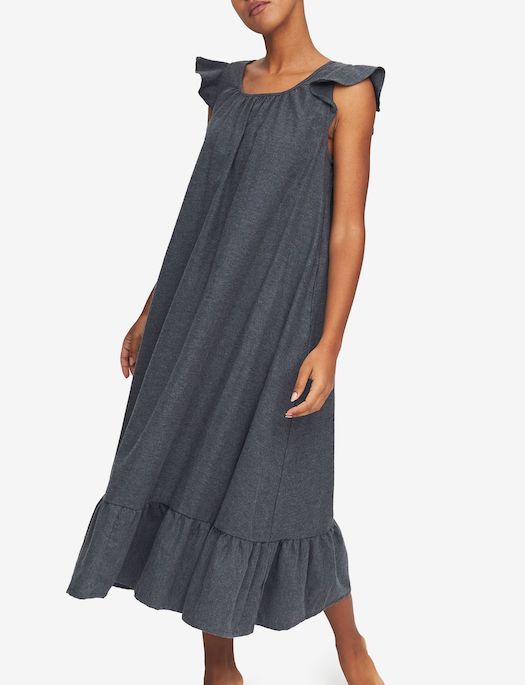 The Sleepshirt Prairie Ruffle Dress SLEEPWEAR - GOWN - GOWN 3 ($201-$300) The Sleepshirt
