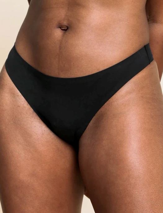 Proof The Thong - Light Absorbency PANTY - THONG - ODD Proof BLACK XL
