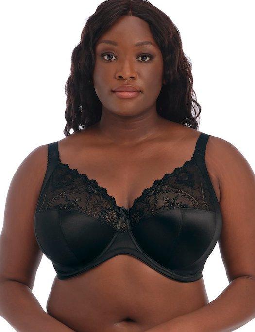 Goddess Cassie Underwire Bra, BLACK BRA - BASIC - CLASSIC GODDESS