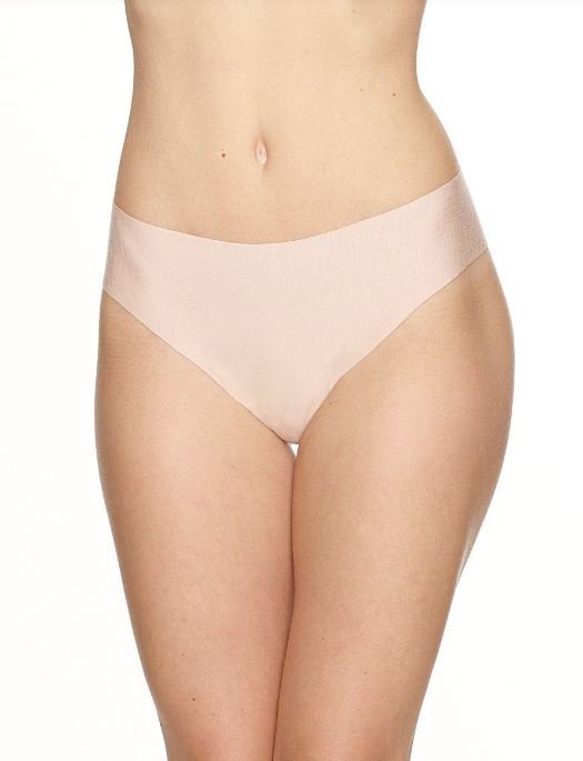 Commando Butter Mid-Rise Thong PANTY - THONG - ODD COMMANDO BEIGE XS