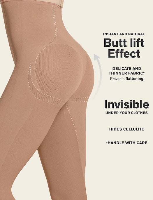Leonisa SmartShape Extra Invisible Butt Lifter Full Leg Body Shaper