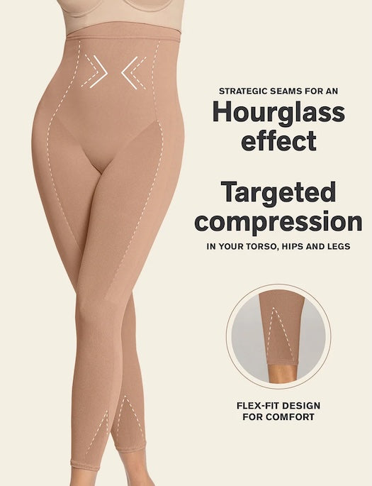 Leonisa SmartShape Extra Invisible Butt Lifter Full Leg Body Shaper