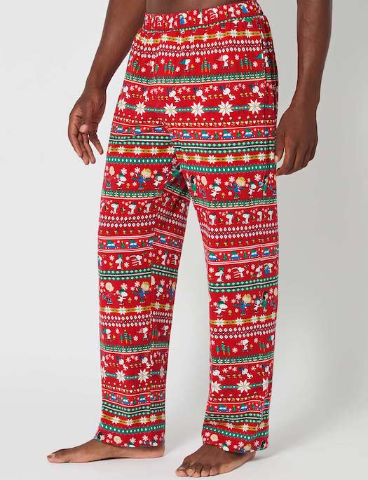 Bedhead Peanuts® Winter Fairisle Men's Pant