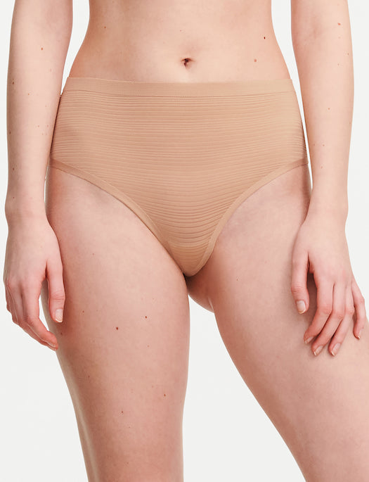 Chantelle Soft Stretch Stripes High Waist Thong