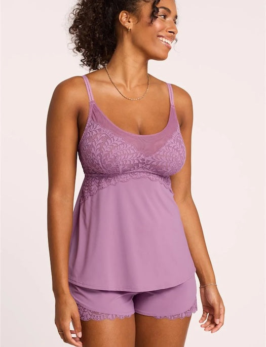 Montelle Berry Garden Bust Support Short Set