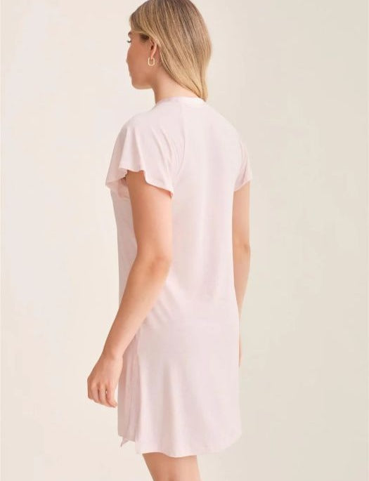 Fleur't Flutter Sleeve Nightshirt