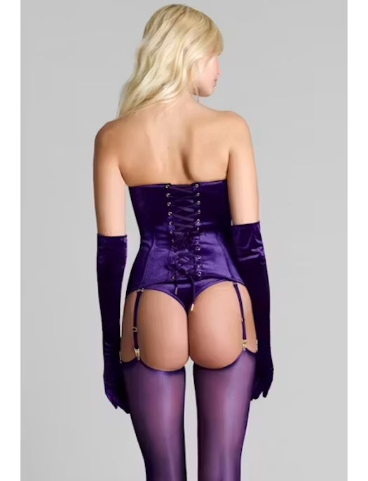 Maison Close x Scandale Rococo Corset w Suspenders