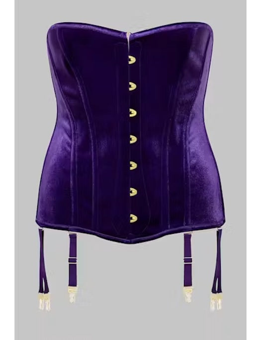 Maison Close x Scandale Rococo Corset w Suspenders