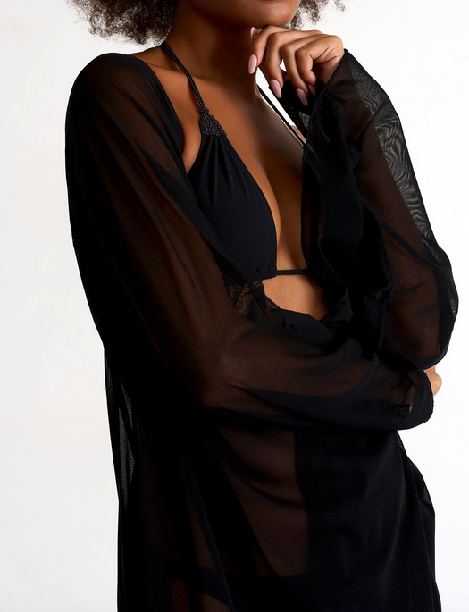 Shan Mia Mesh Kimono