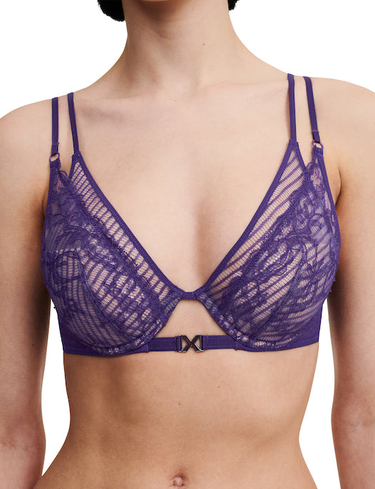 Chantelle X Txture Plunge Underwire Bra