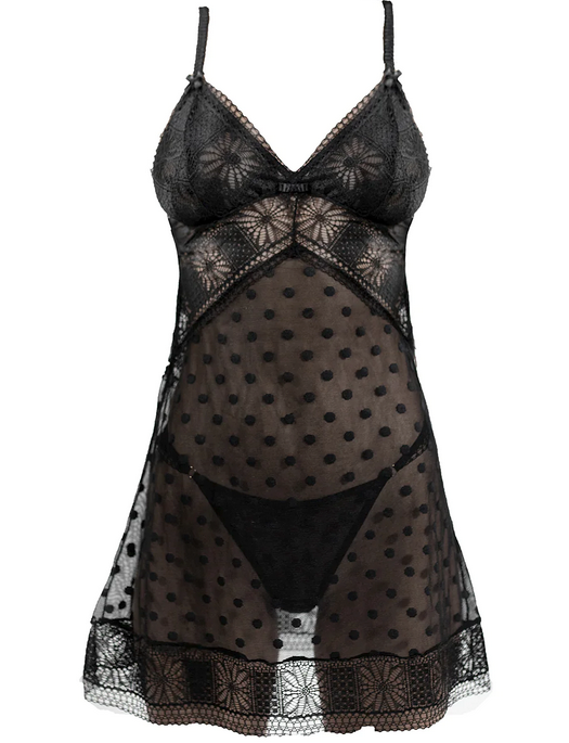 Carol Coelho Duplicity The Butterfly Nightie with Thong