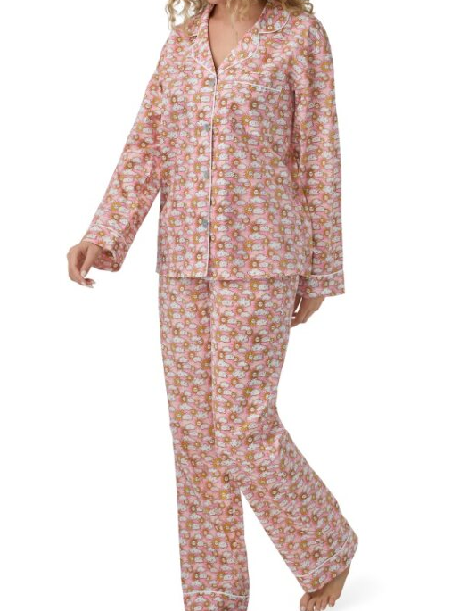 Bedhead Follow The Sun Long Sleeve Classic Woven Tana Lawn&reg; PJ Set Made with Liberty Fabrics