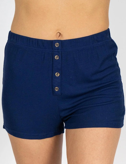 Aspen Dream Bamboo Ribbed Shorts