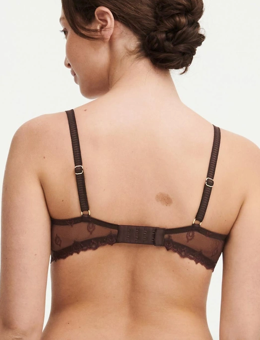 Chantelle Champs Elys&eacute;es Lace Unlined Demi Bra