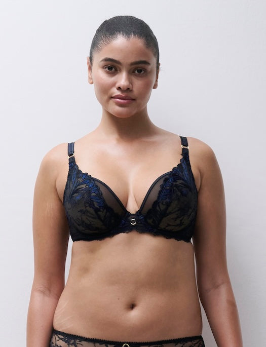 Chantelle Illusion Unlined Lace Plunge