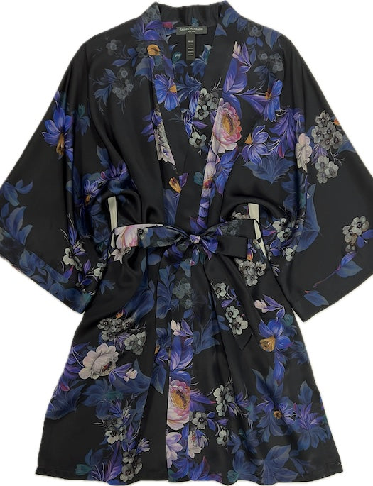 Samantha Chang Silk Classic Short Kimono