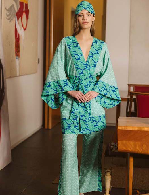 Karma on the Rocks Osaka Kimono