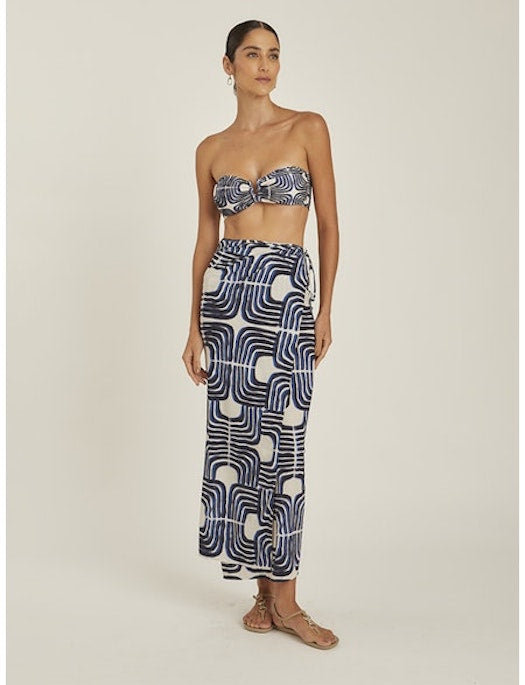 Lenny Recycled Tie Sarong