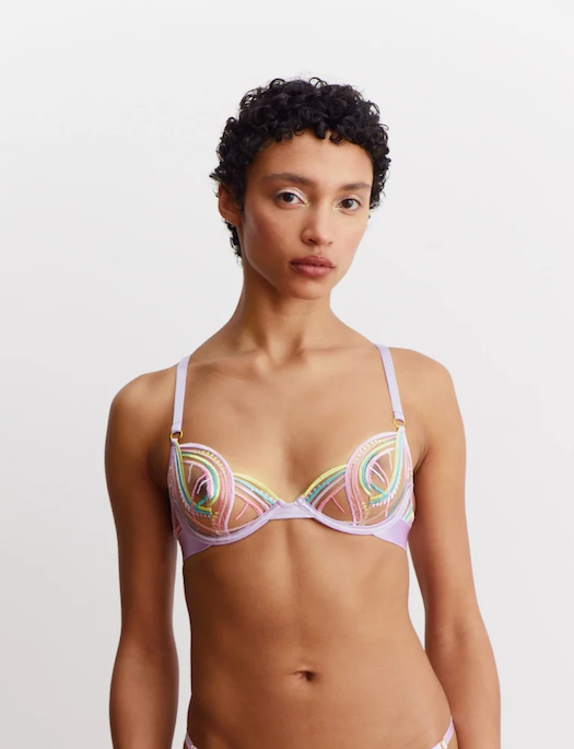 Somewhere Never Miami Nice UW Plunge Bra